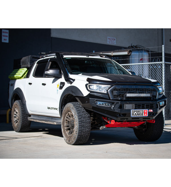 Ranger/Everest PX 2 2016-2019 with Tech Pack 909-01 Alloy Pegasus Bull Bar Bumper Replacement Package - SKU MCC-05006-901TP