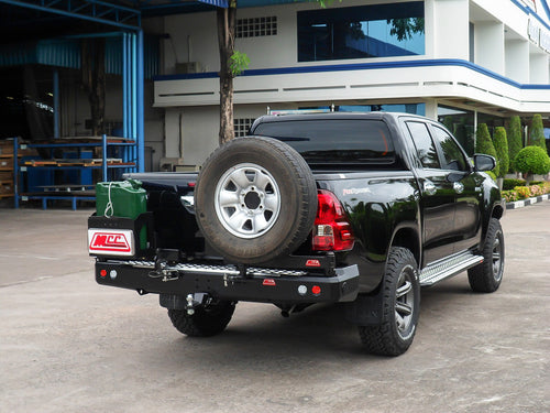 Hilux 2016-Current 022-02 Rear Wheel Carrier Dual Wheels Carrier Package - SKU MCC-01017-202PK1