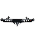 Dmax/Colorado RT RG 2012-2019 022-03 Jack Rear Bar with Chrome Step Plate Package - SKU MCC-08002-203SP