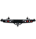 Triton MK 1996-2006 022-03 Jack Rear Bar with Light kit and Chrome Step Plate Package - SKU MCC-02001-203SPL