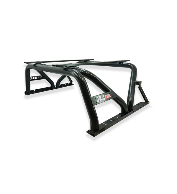 Dmax/Colorado RT RG 2012-2019 03205BTR Swing Sport Bar Black Tube with Roof Rack Package - SKU MCC-08002-05B185TR