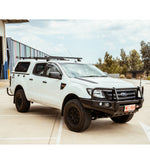 Ranger PX 1 2011-2015 707-02 Falcon Bull Bar Black A-Frame Package (LED Foglight) - SKU MCC-05003-702FOGUP